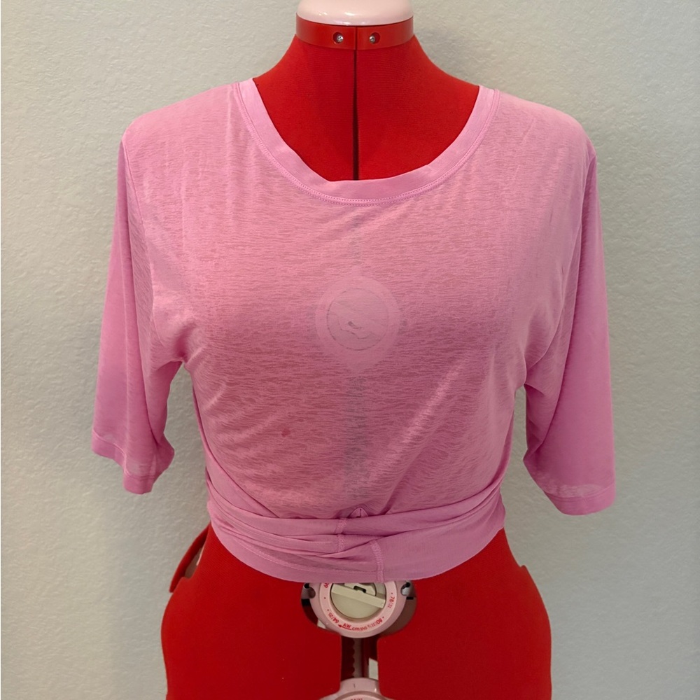 Fabletics Pink Women's Wrap Robe